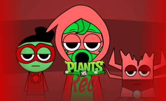 img Sprunki Red vs Plants